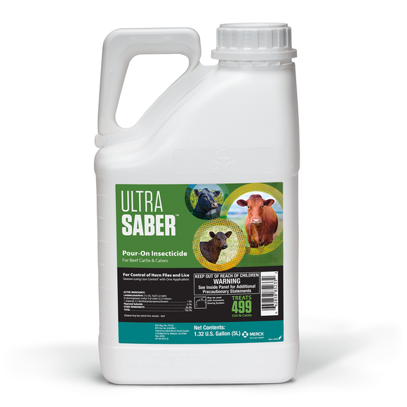 Merck ULTRA SABER™ Pour-On Insecticide