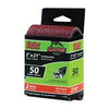 Gator Aluminum Oxide Sanding Belts (3 x 21 80 Grit 2 Pack)