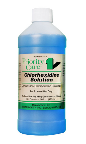 Priority Care Chlorhexidine Solution