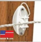 Powerfields Pin-Lock Wood Post Insulator
