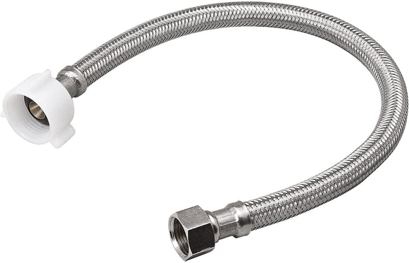 B & K Industries  Braided Stainless Steel Toilet Connector 3/8