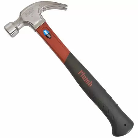 Plumb Pro Series Fiberglass Curve Claw Hammer 16 Oz