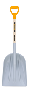 True Temper POLY SCOOP WITH D-GRIP ON HARDWOOD HANDLE