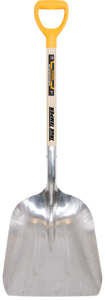 True Temper #12 Aluminum Scoop With D-Grip On Hardwood Handle