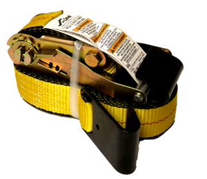 Ancra Cargo Medium Wide Handle Ratchet Strap w/Flat Hooks Bulk Bin