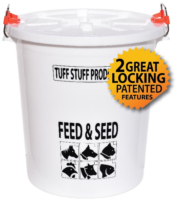 Tuff Stuff Products Feed & Seed Drum with Lid