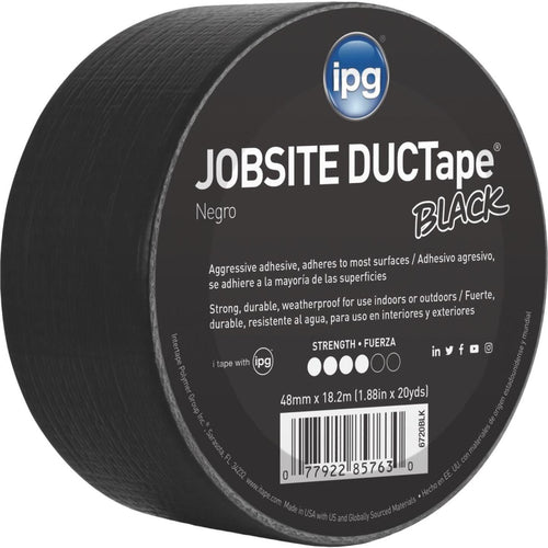 Intertape DUCTape 1.88 In. x 20 Yd. General Purpose Duct Tape, Black