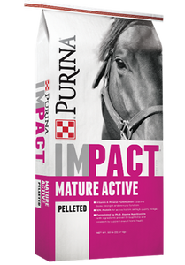 Purina® Impact® Mature Active Pelleted Horse Feed