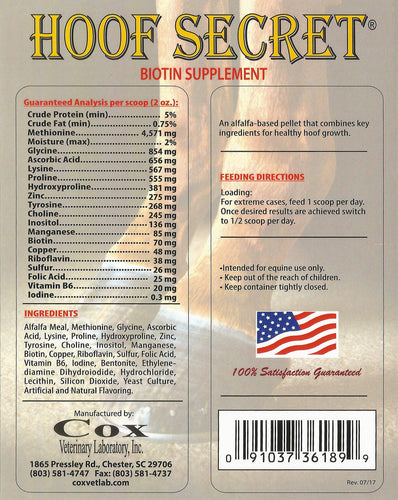 Cox Veterinary Laboratories Hoof Secret (25 lb)
